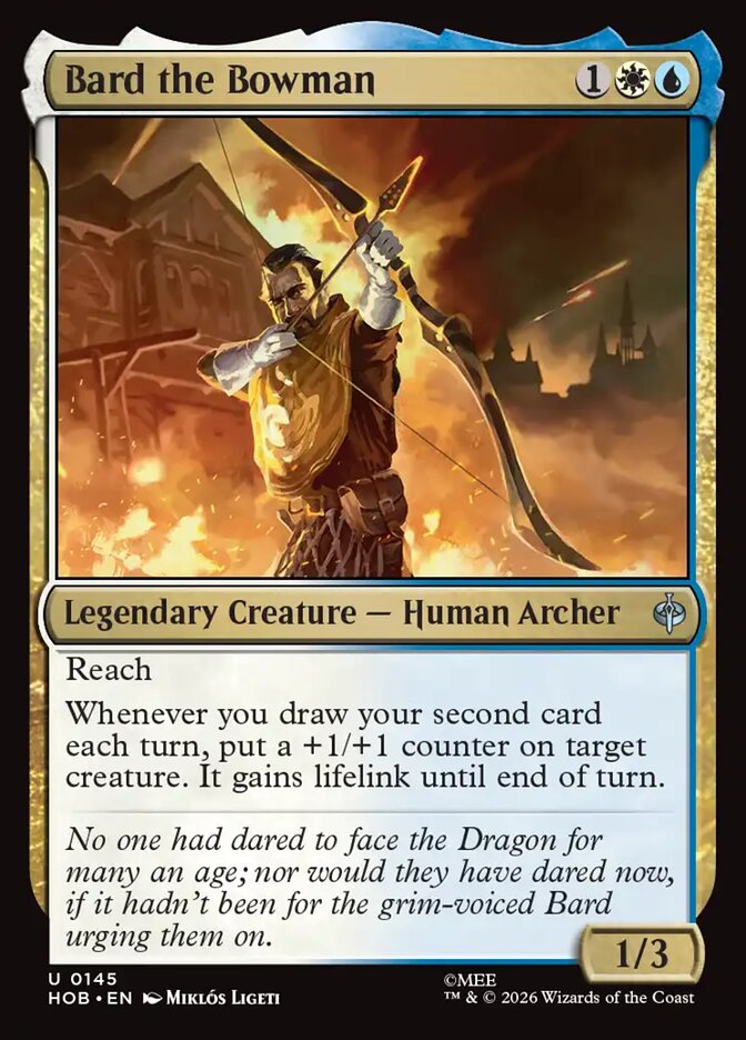 Bard the Bowman card front