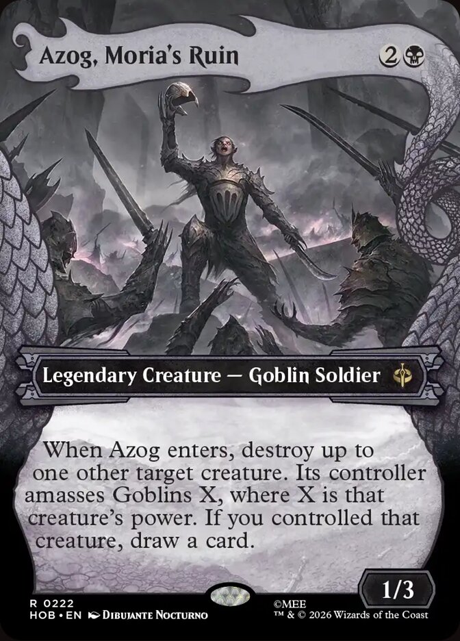 Azog, Moria's Ruin card front
