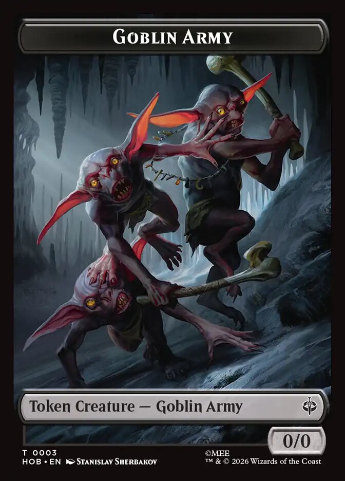 Goblin Army card front