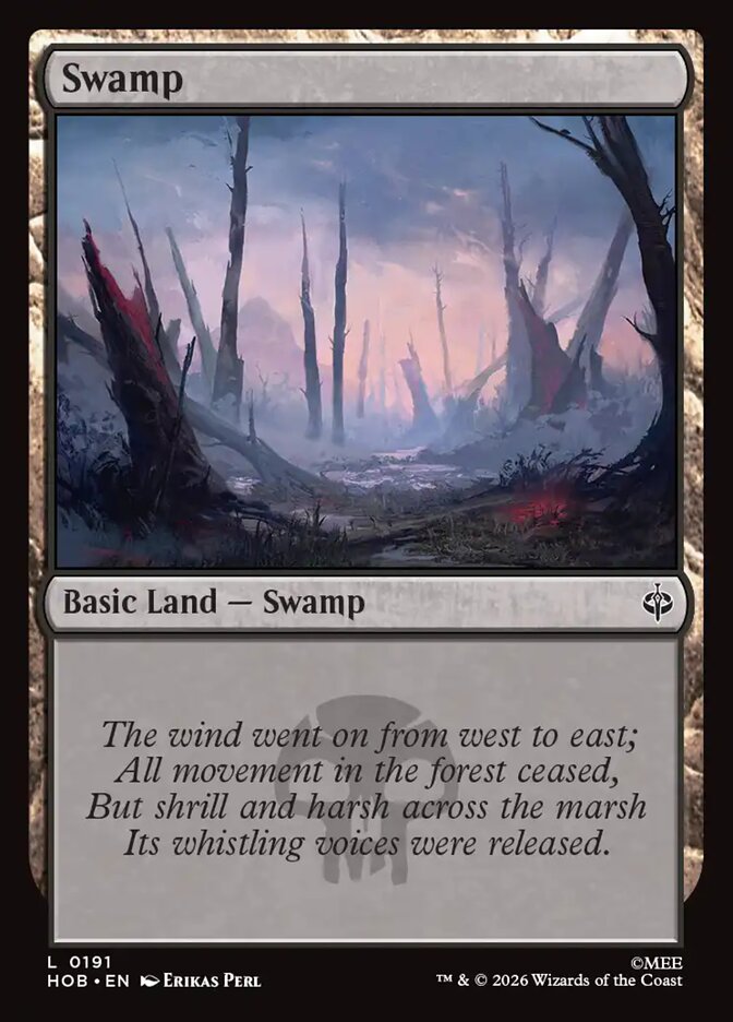 Swamp card front