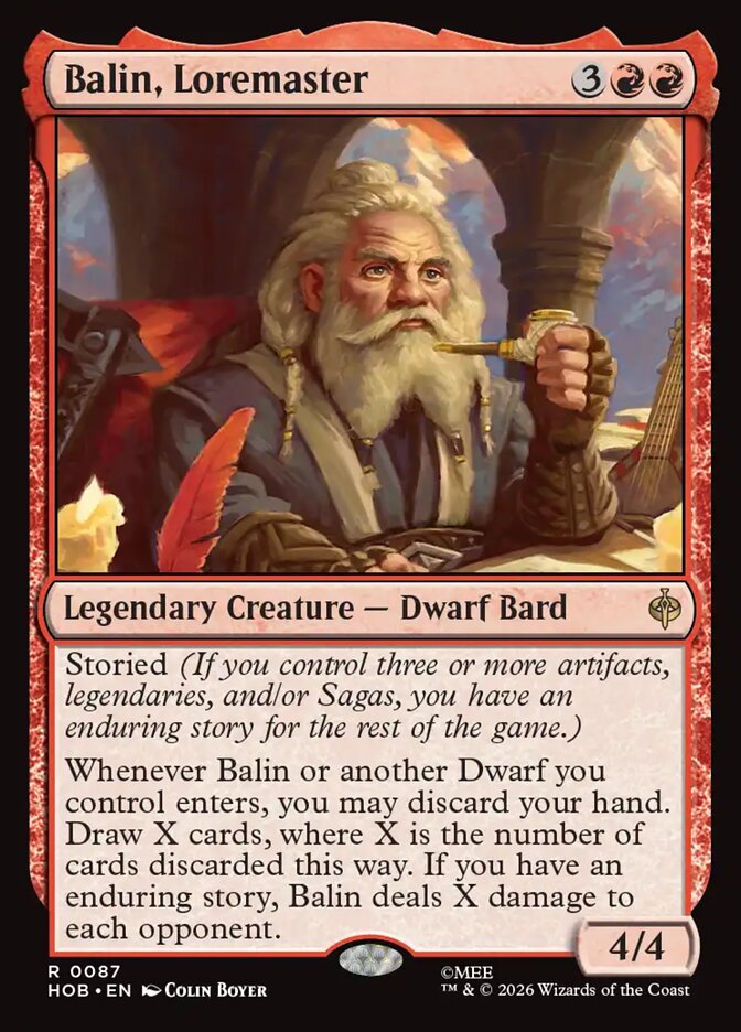Balin, Loremaster card front