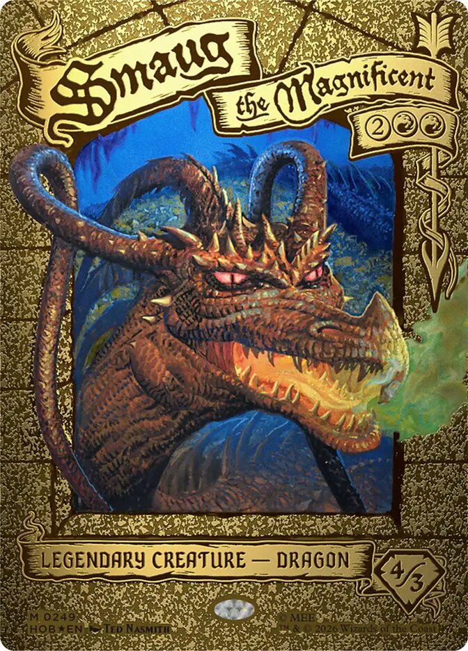 Smaug the Magnificent card front