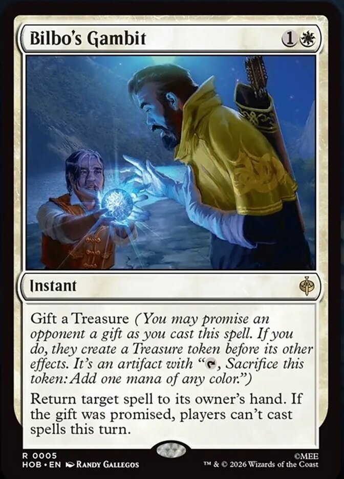 Bilbo's Gambit card front