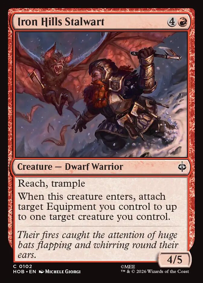 Iron Hills Stalwart card front