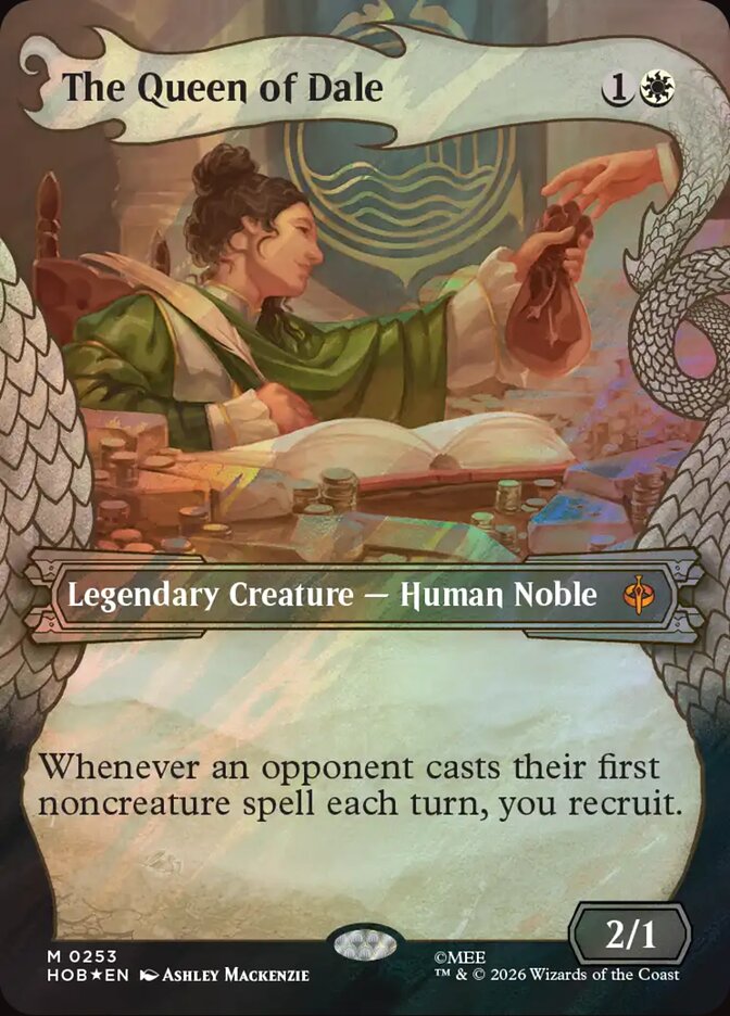 The Queen of Dale card front