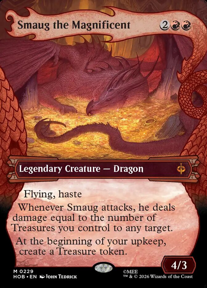 Smaug the Magnificent card front