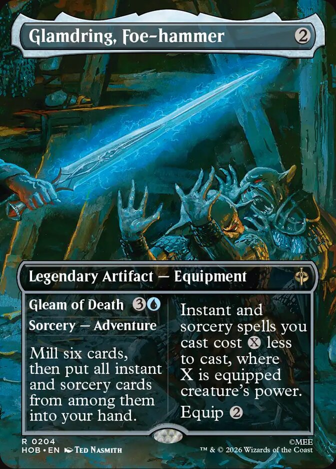 Glamdring, Foe-hammer card front
