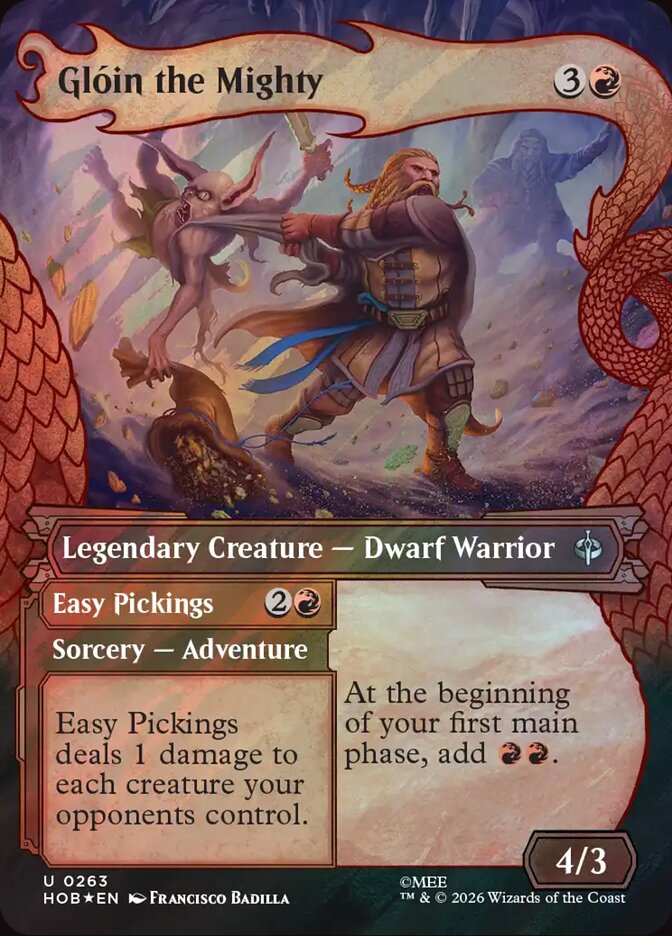 Glóin the Mighty card front