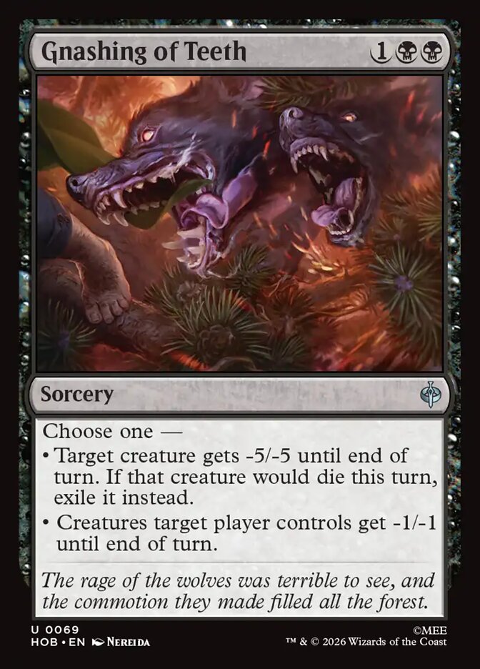 Gnashing of Teeth card front