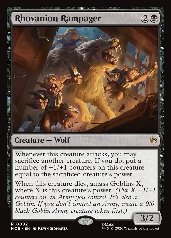 Rhovanion Rampager card front