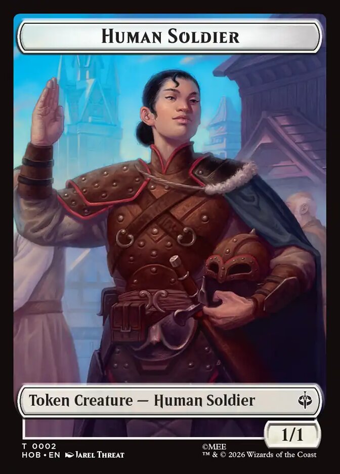 Human Soldier card front