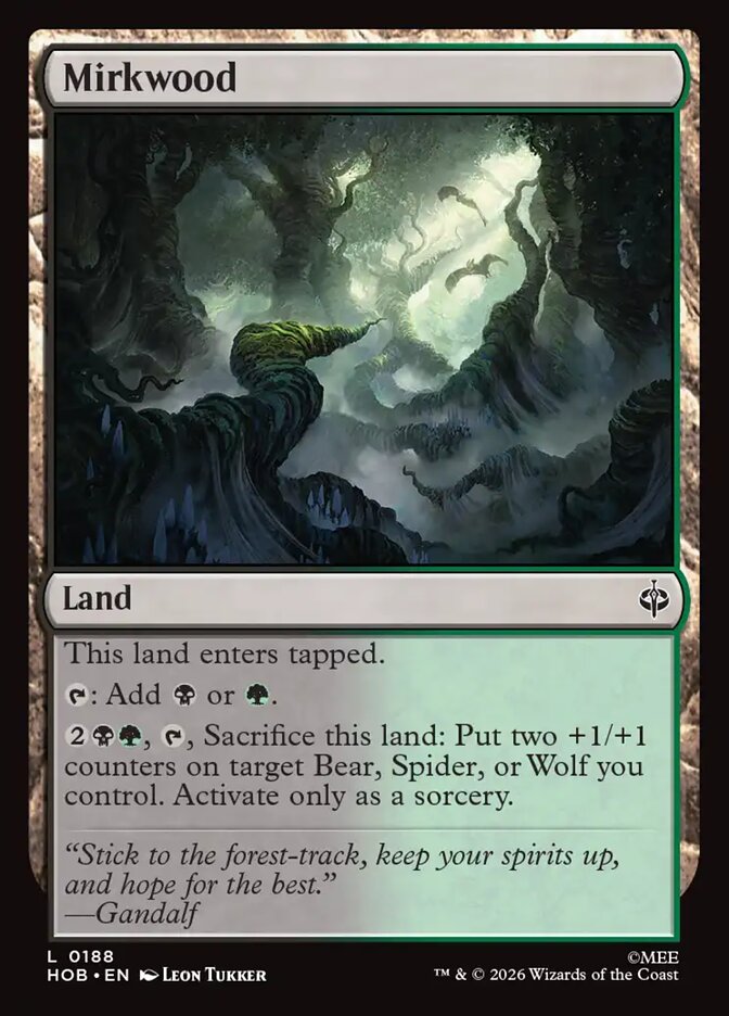 Mirkwood card front