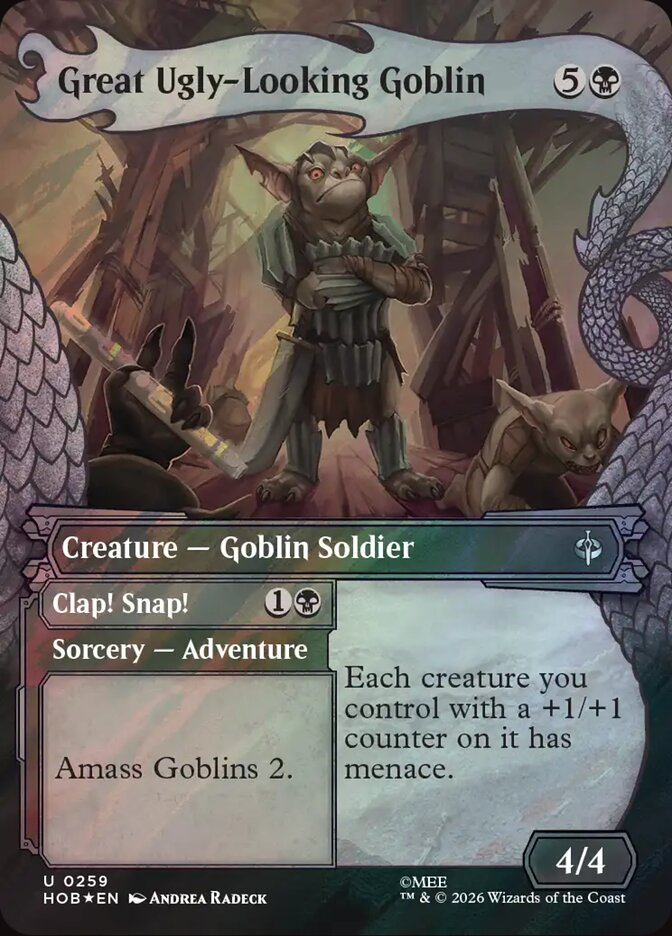 Great Ugly-Looking Goblin card front