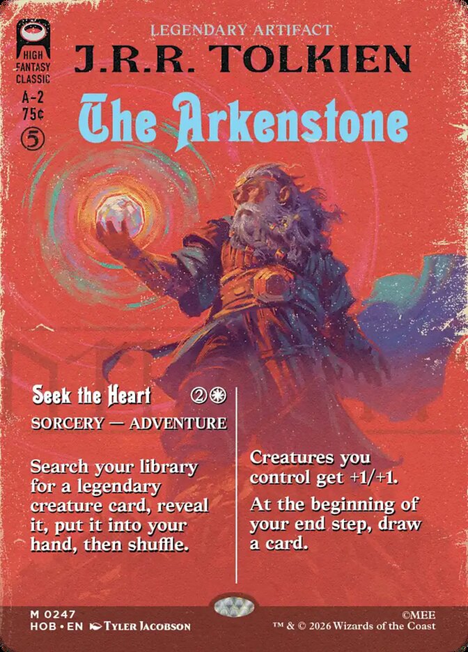 The Arkenstone card front