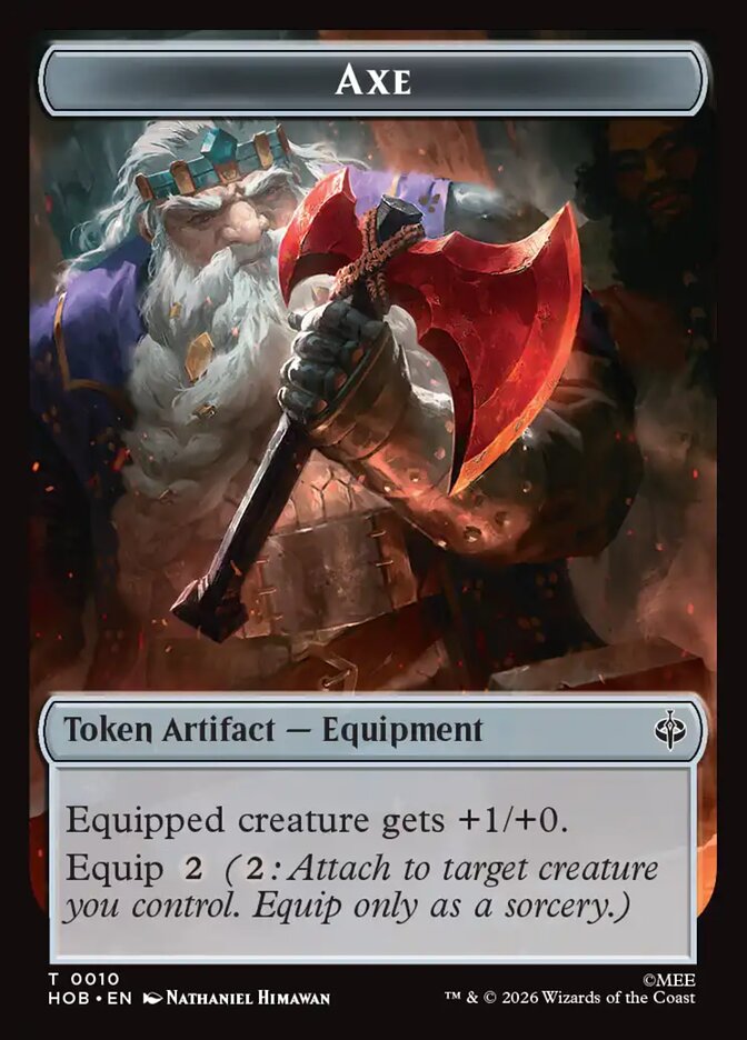 Axe card front