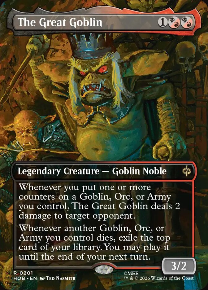 The Great Goblin card front