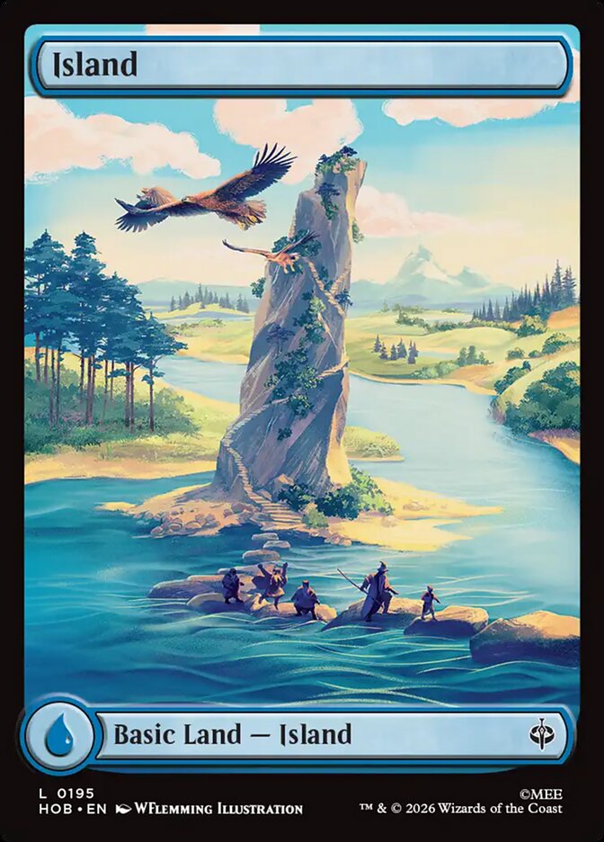 Island card front