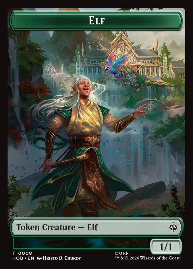 Elf card front