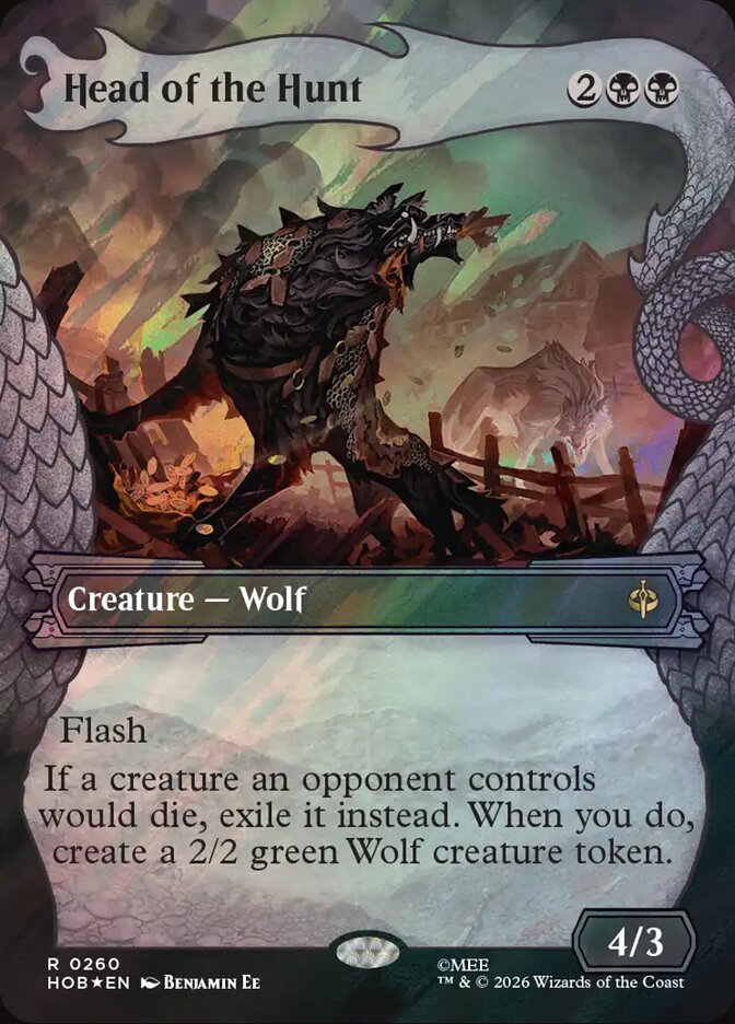 Head of the Hunt card front