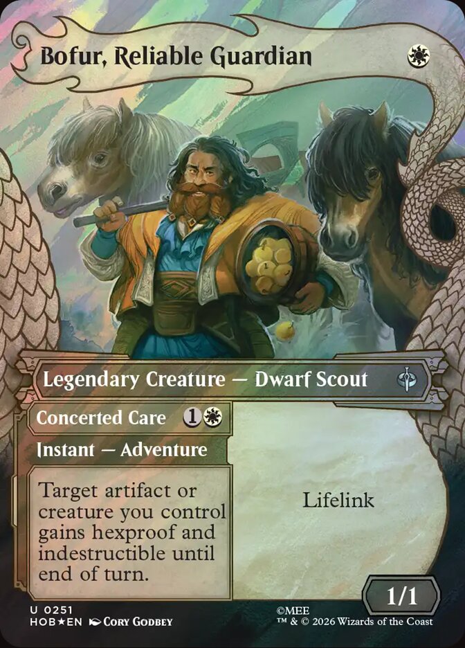 Bofur, Reliable Guardian card front