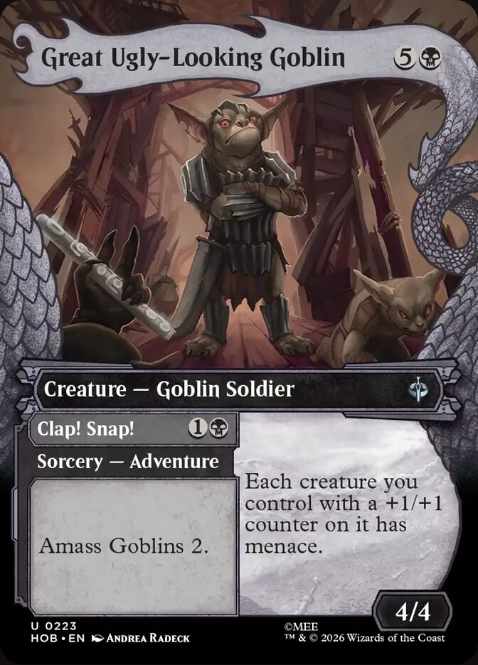 Great Ugly-Looking Goblin card front