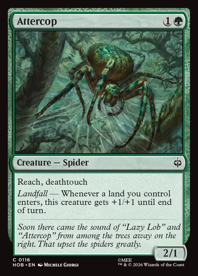 Attercop card front