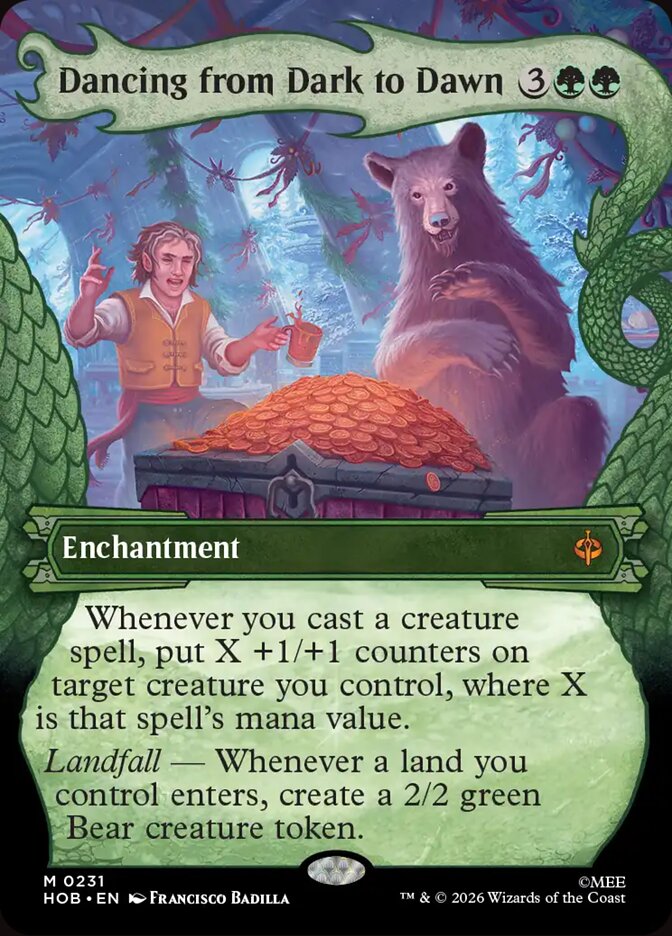 Dancing from Dark to Dawn card front