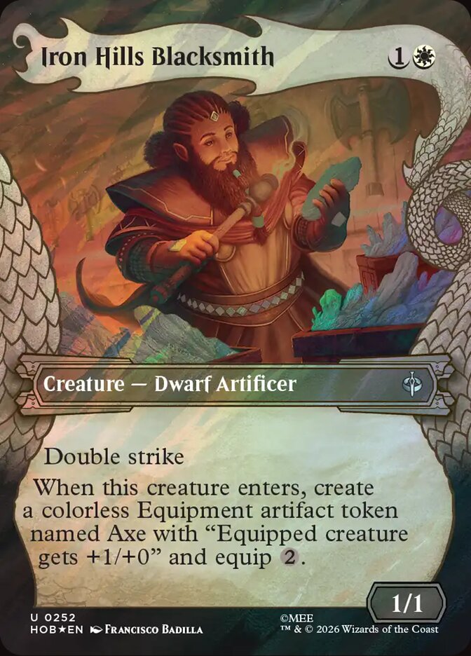 Iron Hills Blacksmith card front