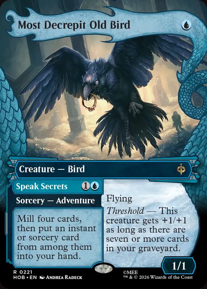 Most Decrepit Old Bird card front
