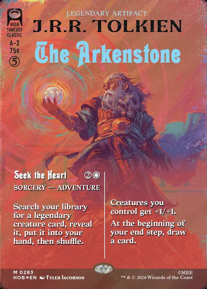 The Arkenstone card front