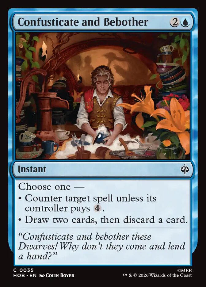 Confusticate and Bebother card front