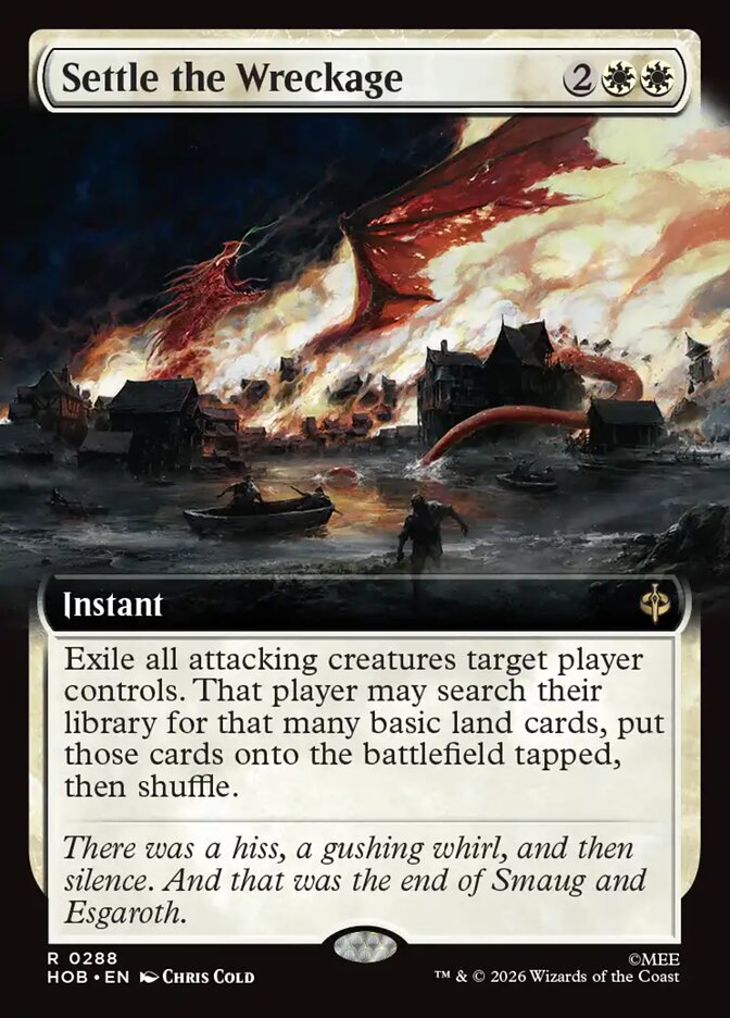Settle the Wreckage card front
