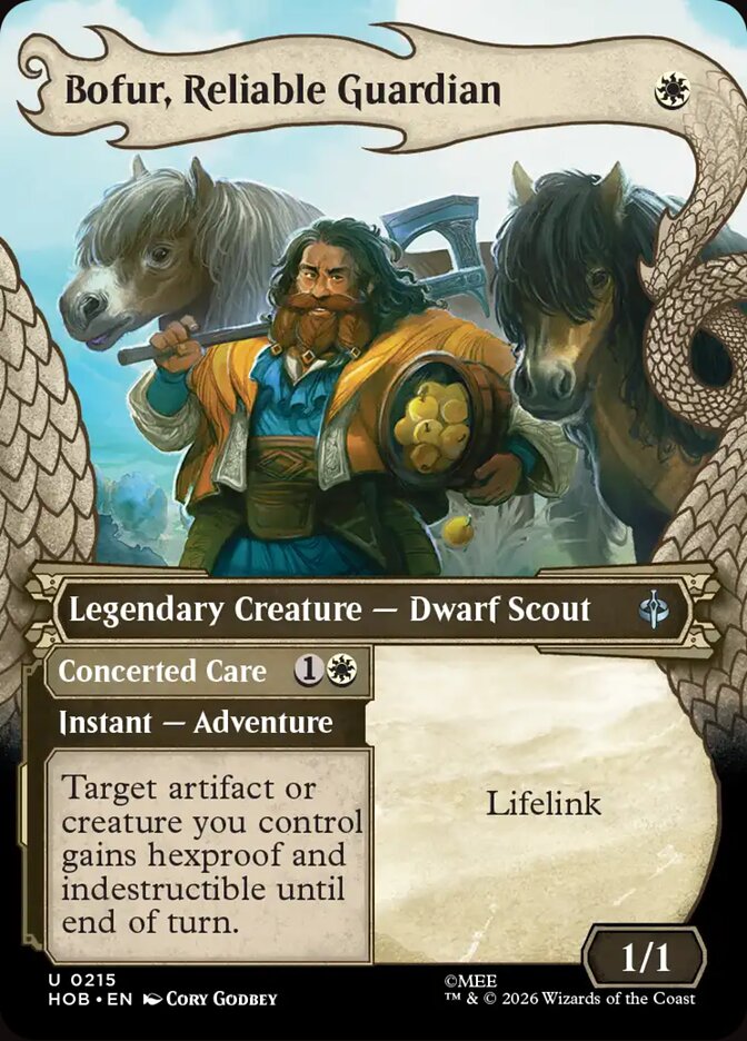 Bofur, Reliable Guardian card front