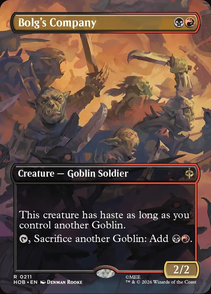 Bolg's Company card front
