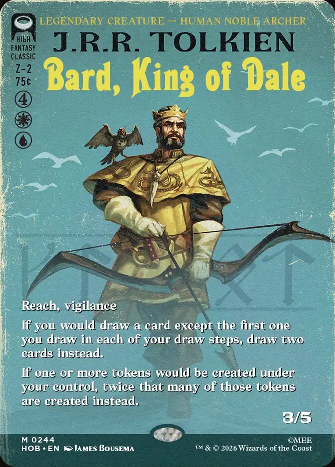 Bard, King of Dale card front