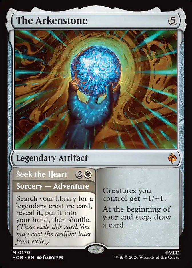 The Arkenstone card front