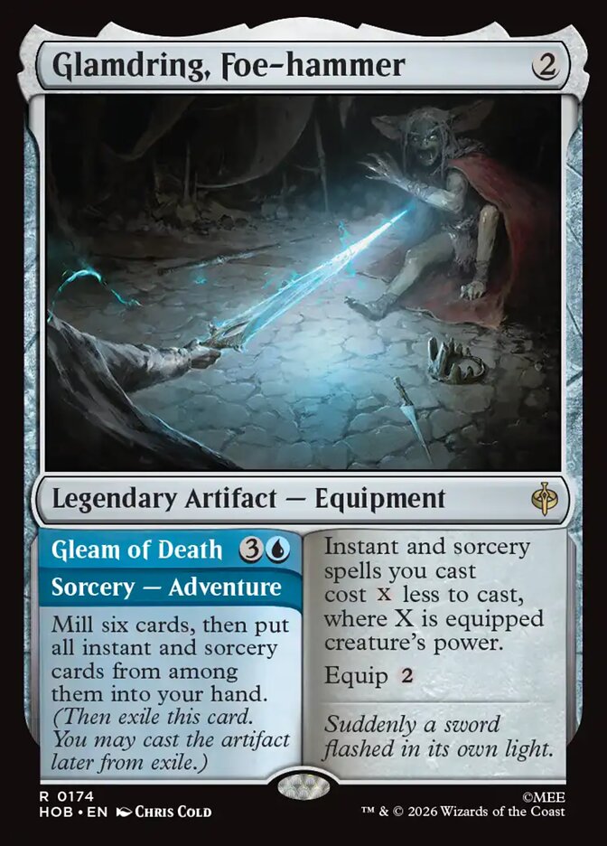 Glamdring, Foe-hammer card front
