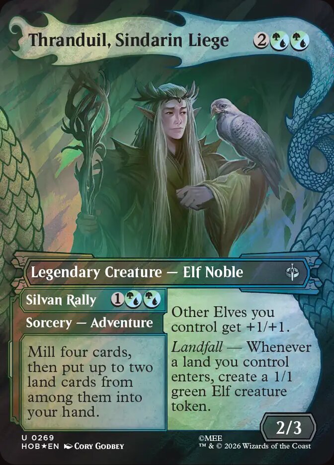 Thranduil, Sindarin Liege card front