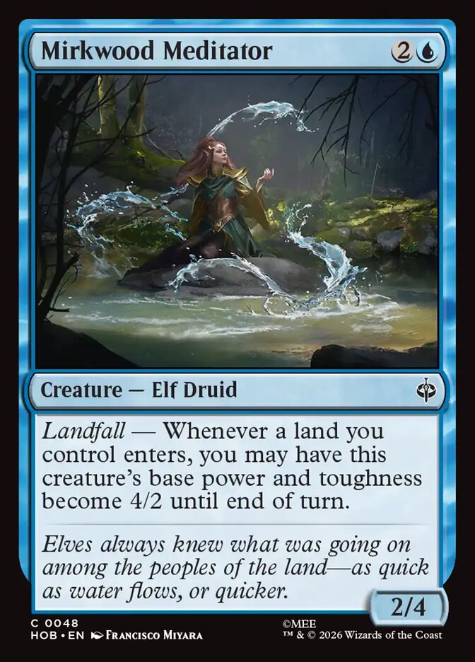 Mirkwood Meditator card front