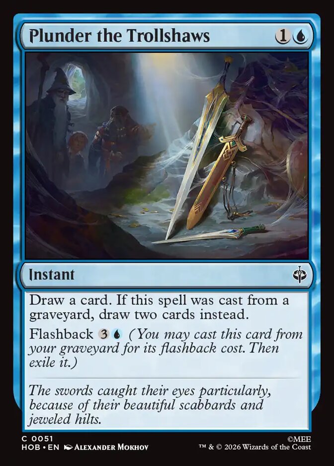 Plunder the Trollshaws card front