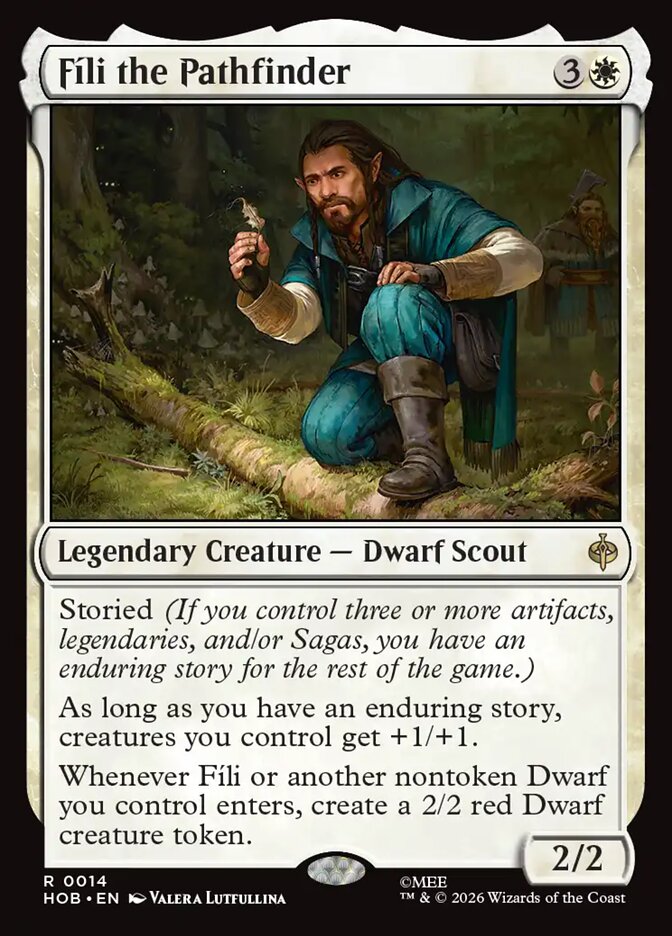 Fíli the Pathfinder card front