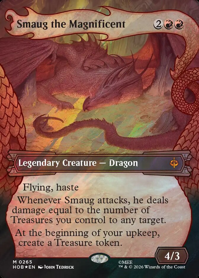 Smaug the Magnificent card front