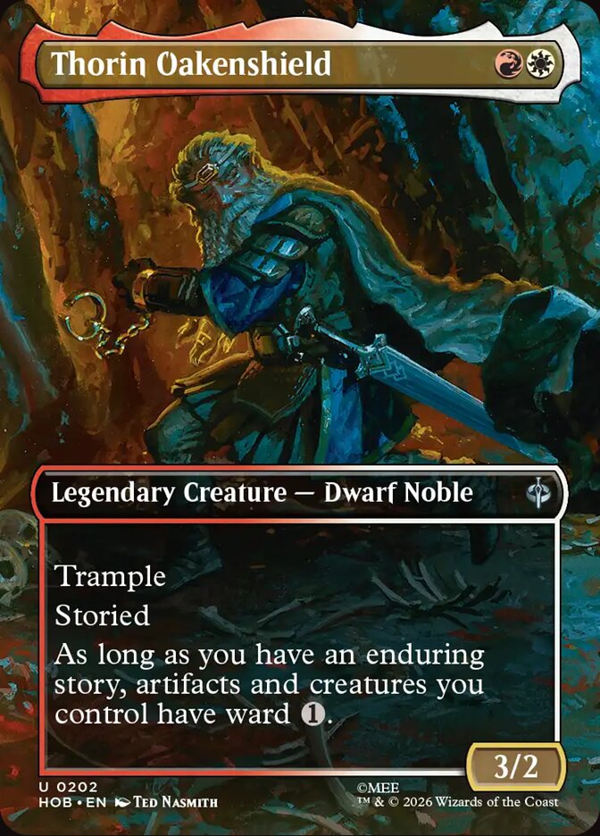 Thorin Oakenshield card front
