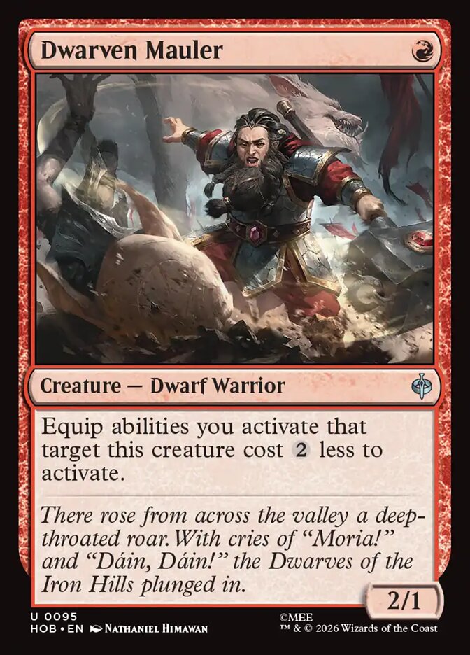 Dwarven Mauler card front