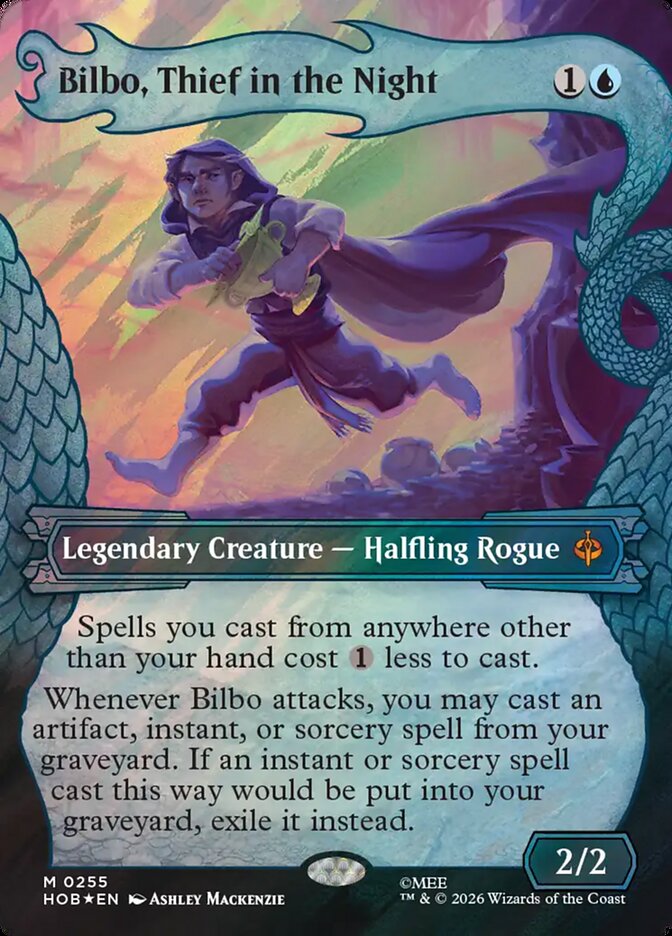 Bilbo, Thief in the Night card front