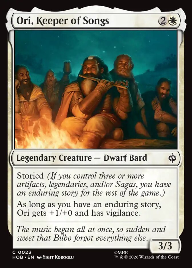 Ori, Keeper of Songs card front