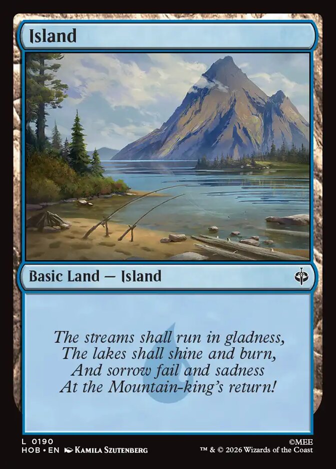 Island card front