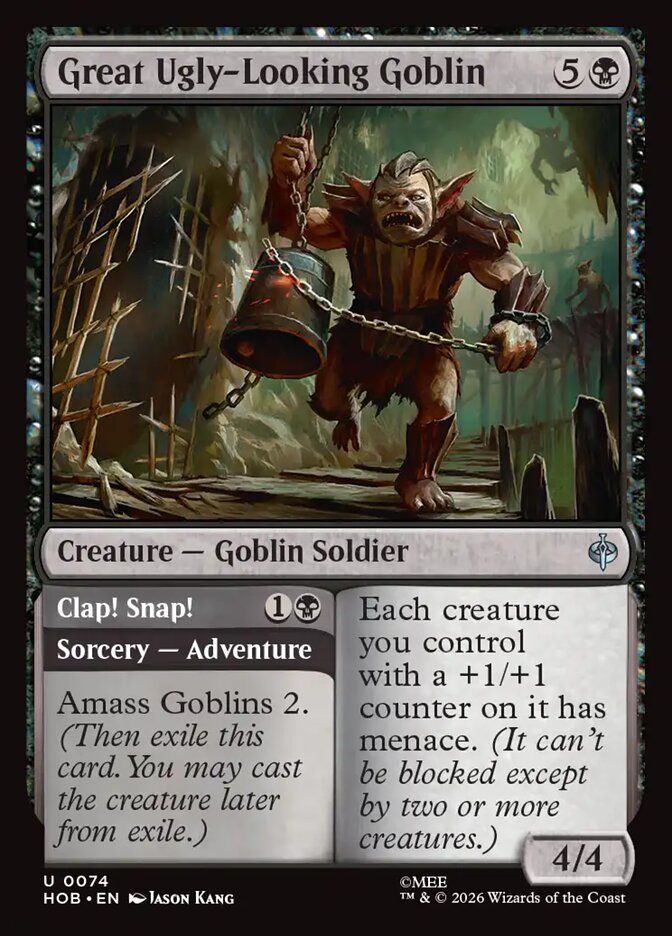 Great Ugly-Looking Goblin card front