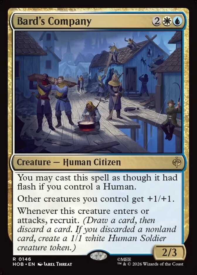 Bard's Company card front
