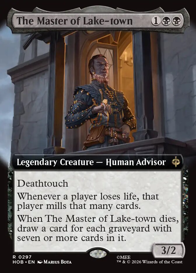 The Master of Lake-town card front